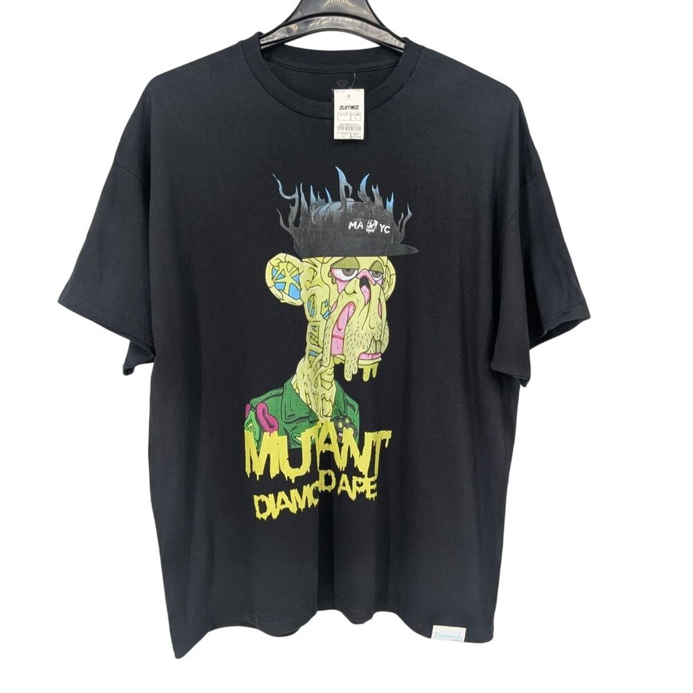 Diamond Supply Co Mutant Graphic T Shirt Streetwear Y2K Skater Grunge Size 2XL